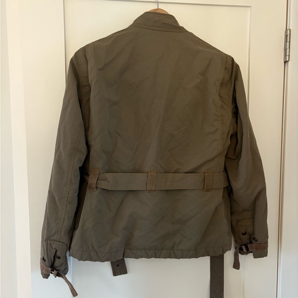 RALPH LAUREN | Olive Utility Field Jacket Belted Waist multiple Pockets, medium - Picture 2 of 11